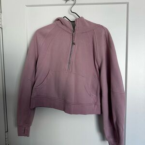 Lululemon pink scuba hoodie
